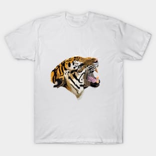 Tiger Head-Vector design T-Shirt